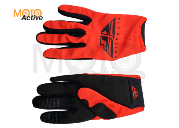 Перчатки FLY RACING LITE , красный/черный